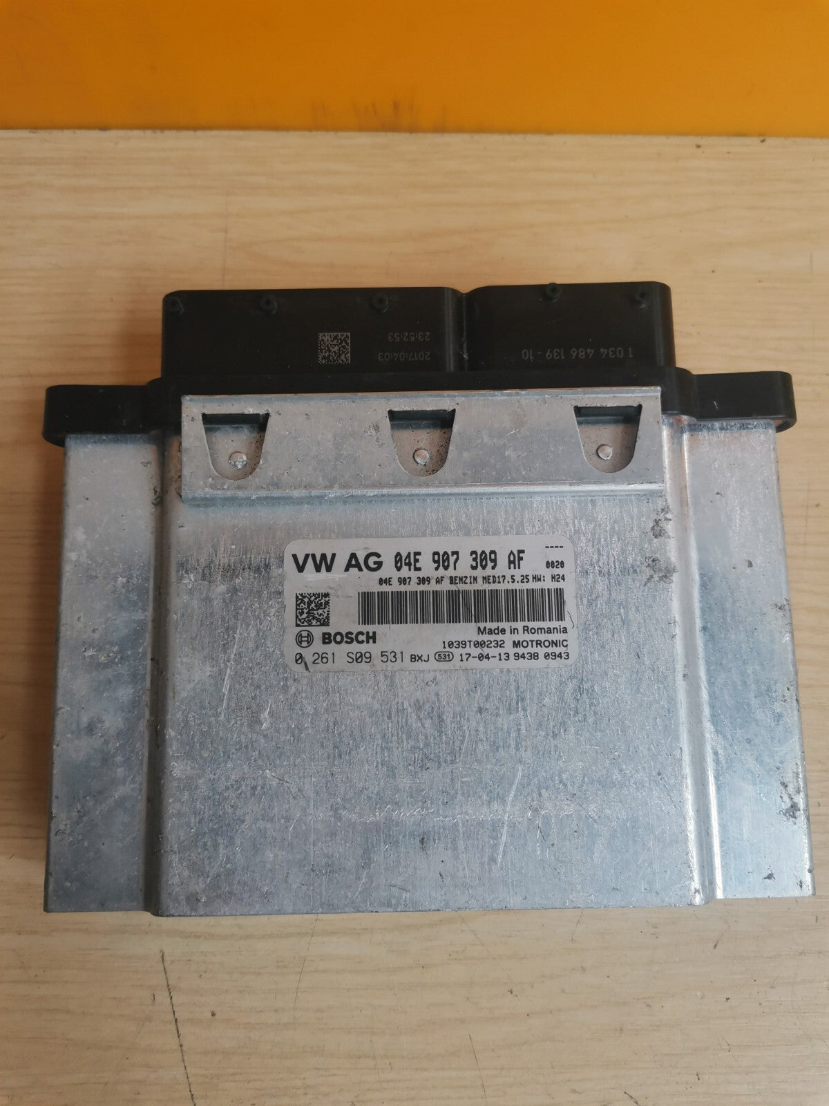 VW AUDI SEAT SKODA 2016-2020 ENGINE CONTROL UNIT ECU 04E907309AF X00