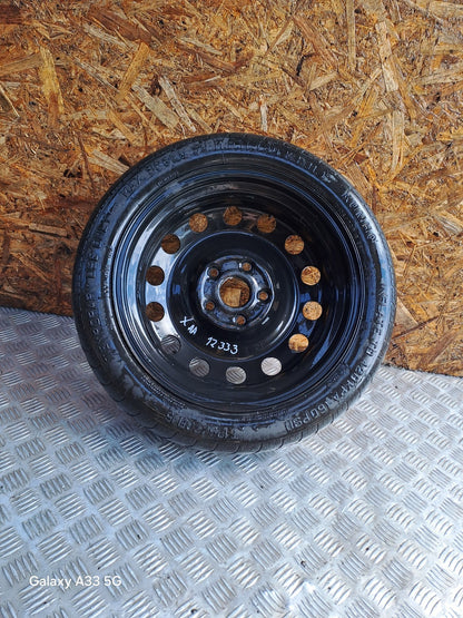 ✅VW GOLF MK6 SPACE SAVER SPARE WHEEL T125/70 R16 + WARRANTY xAA