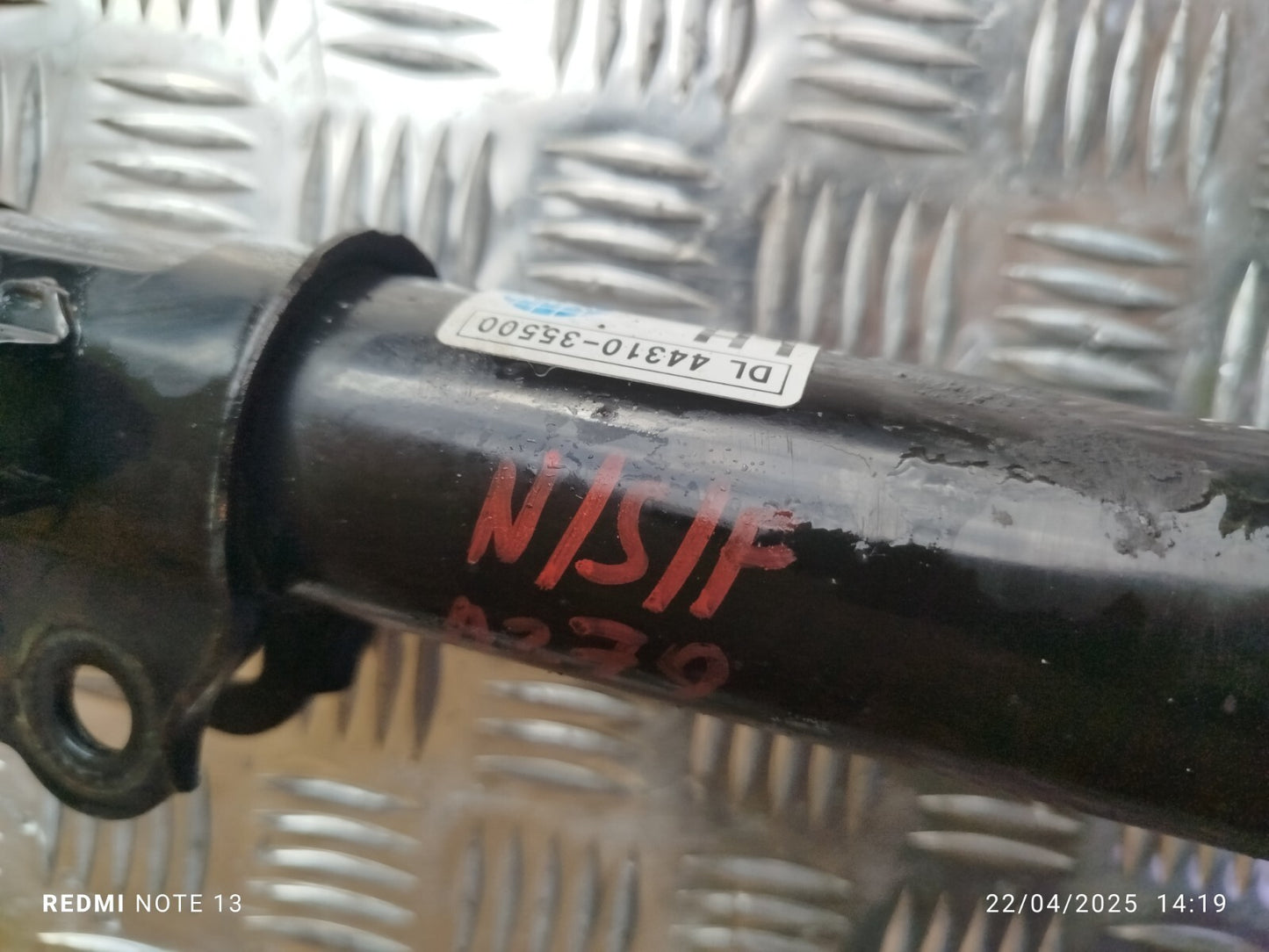 ✅SSANGYONG TIVOLI Elx 1.6 DIESEL 2016 FRONT LEFT STRUT 44310-35500 Warranty A279