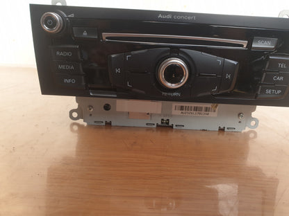 2012 AUDI A5 S LINE 2.0D MULTIMEDIA RADIO CD PLAYER HEAD UNIT 8R2035186 A218