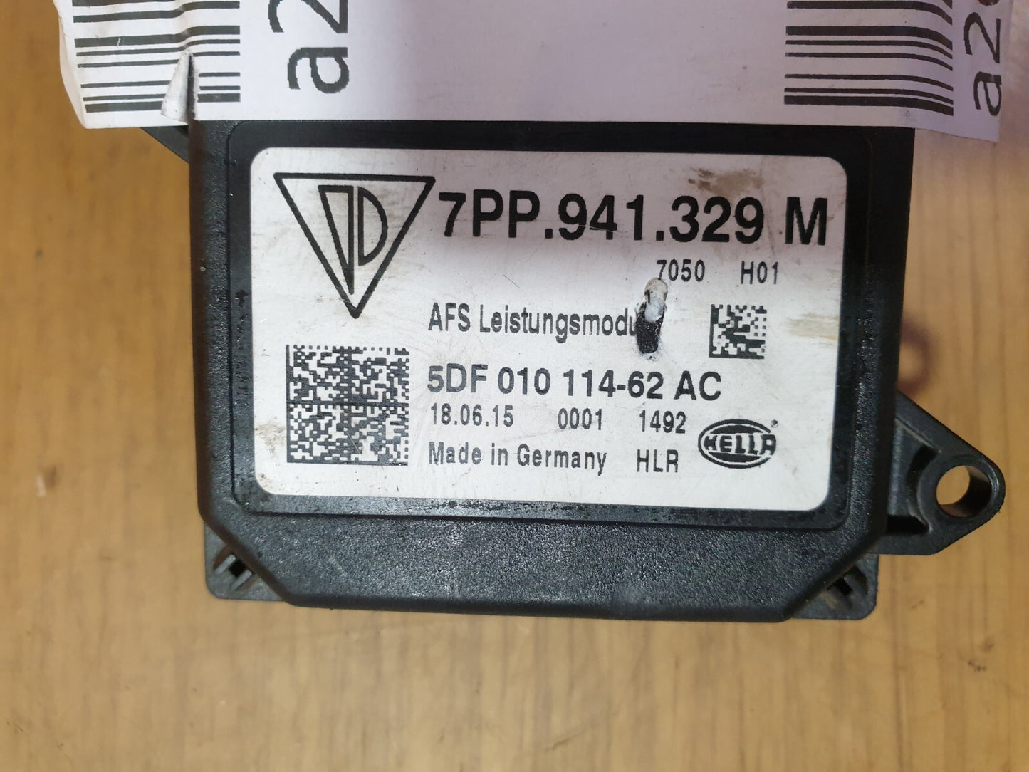 ✅2015 AUDI A3 E-TRON 1.4P HEADLIGHT CONTROL UNIT 7PP941329M + WARRANTY A204