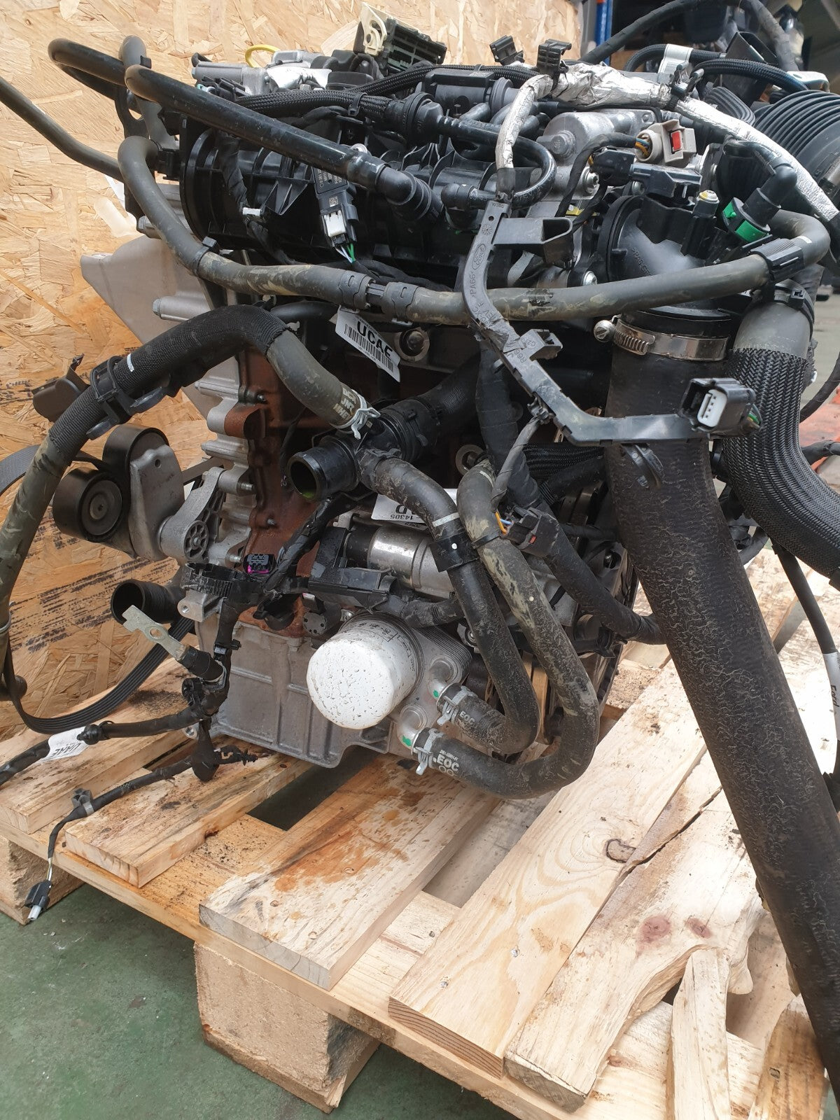 Ford Focus Active X 1.0 Petrol 2021 B7DC Engine Complete NX6G-6007-DA JX6T-9F666