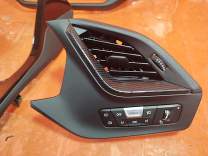 ✅BMW 220D M SPORT F44 2.0 DIESEL 2023 DASHBOARD AIR VENTS & CONSOLE TRIM PANEL