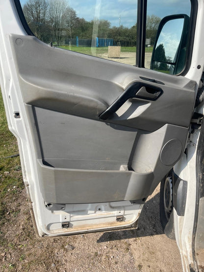 ✅VW CRAFTER CR35 2.0 DIESEL 2015 FRONT LEFT DOOR BARE WHITE Warranty A275