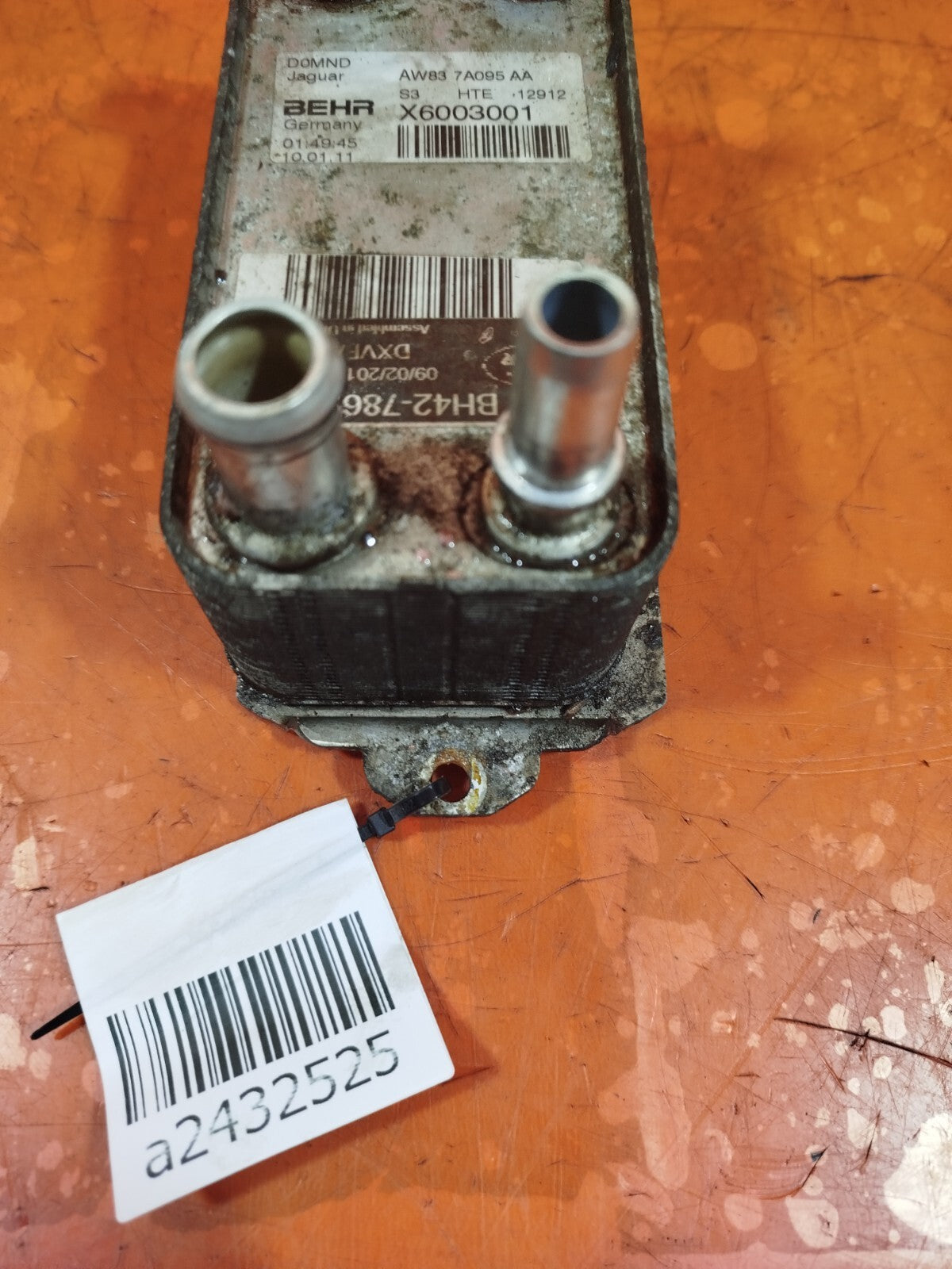 ✅2011 LAND ROVER RANGE ROVER L322 4.4D OIL COOLER BH42-7869-AC + WARRANTY A243