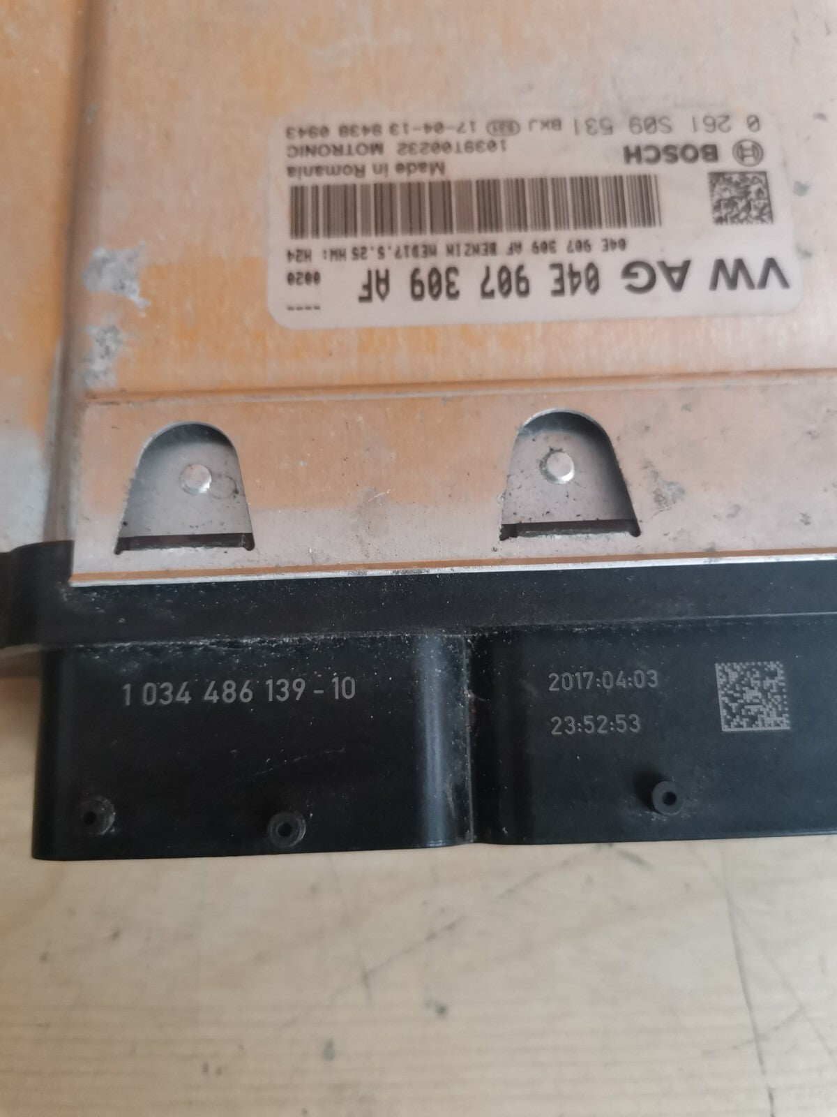 VW AUDI SEAT SKODA 2016-2020 ENGINE CONTROL UNIT ECU 04E907309AF X00