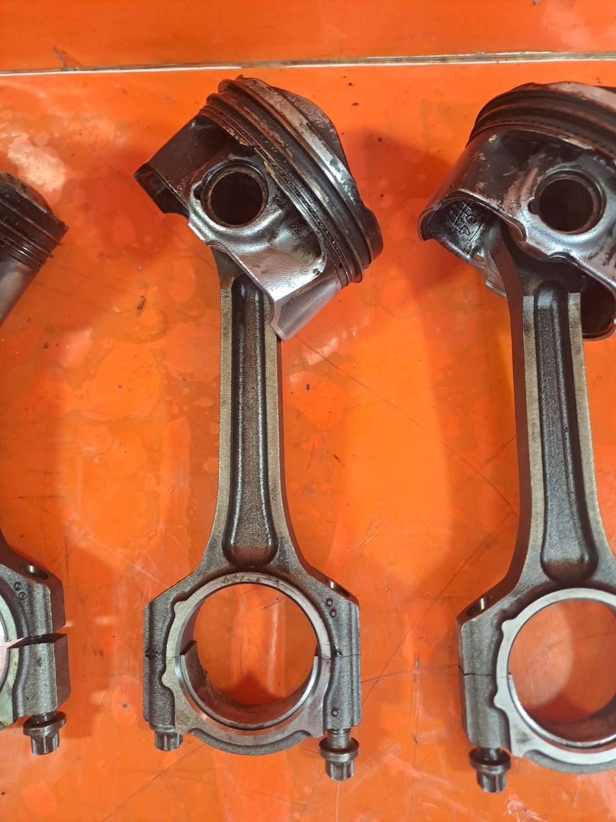 ✅FORD B-MAX TITANIUM 1.0 PETROL 2014 M1JE PISTON & CONRODS SET Warranty A285