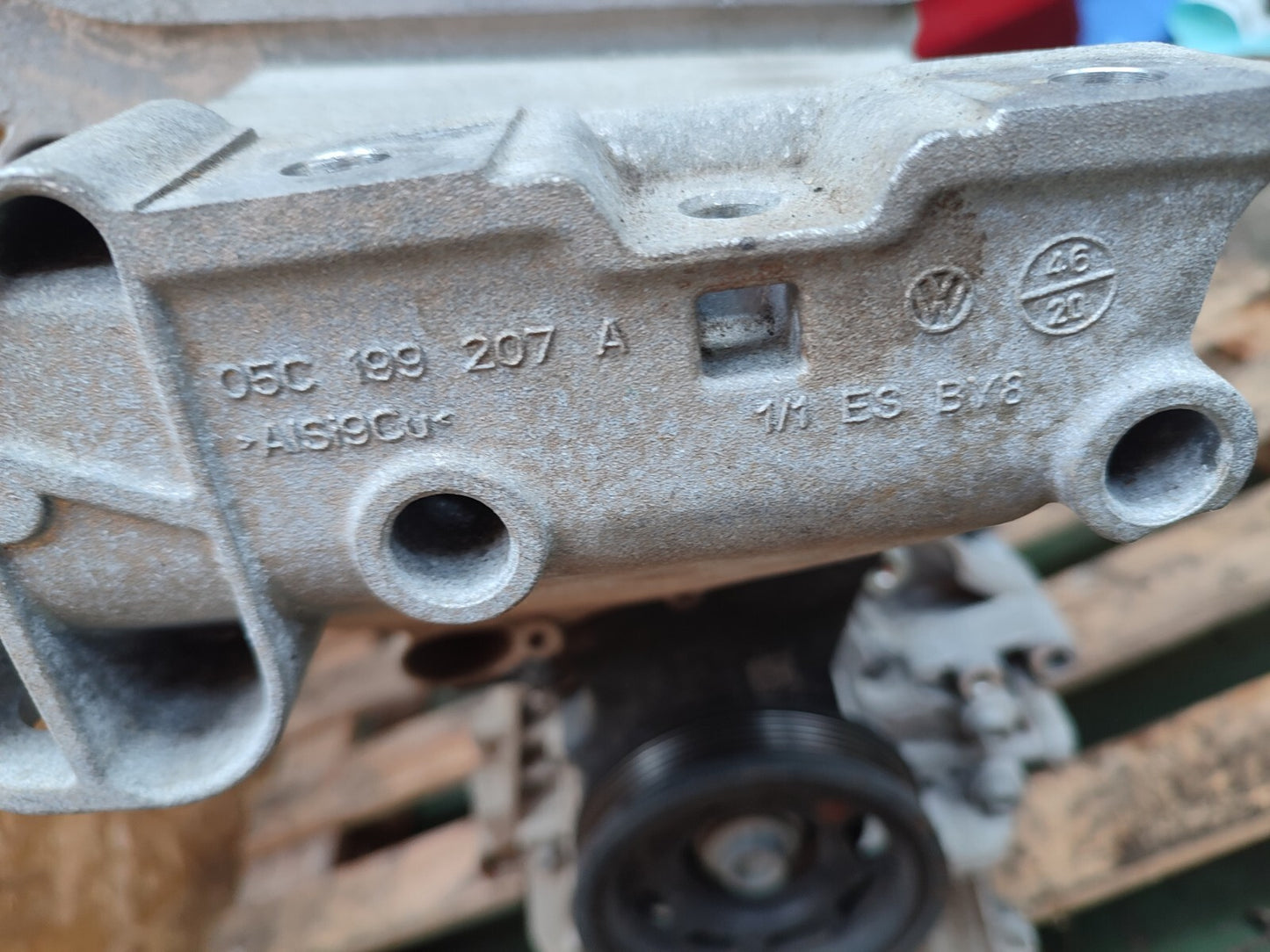2021 VW POLO MATCH 1.0P BARE ENGINE DLAC + WARRANTY A214