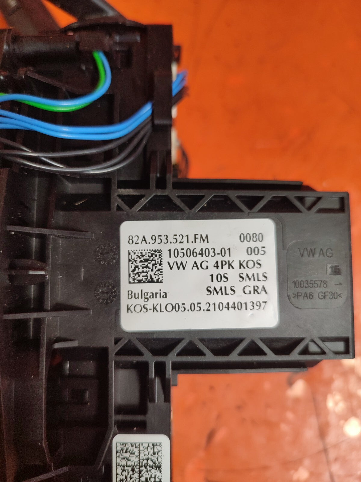 ✅2021 AUDI Q3 F3 1.5TFSI INDICATOR WIPER STALK SWITCH 5Q1953549D + WARRANTY
