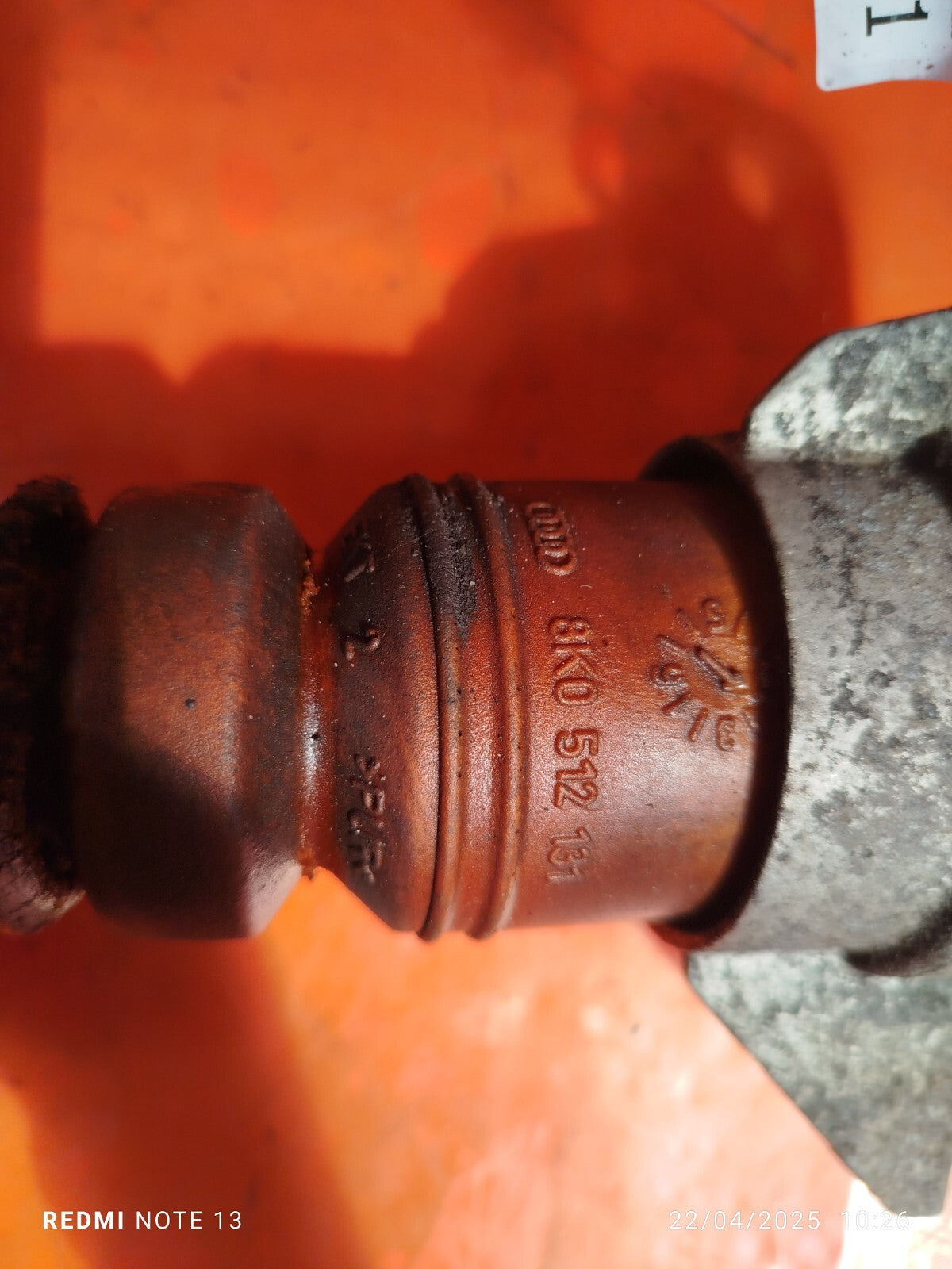 ✅AUDI Q5 S LINE 2.0 PETROL 2012 REAR SHOCK ABSORBER 8K0512131 8K0511533A A276