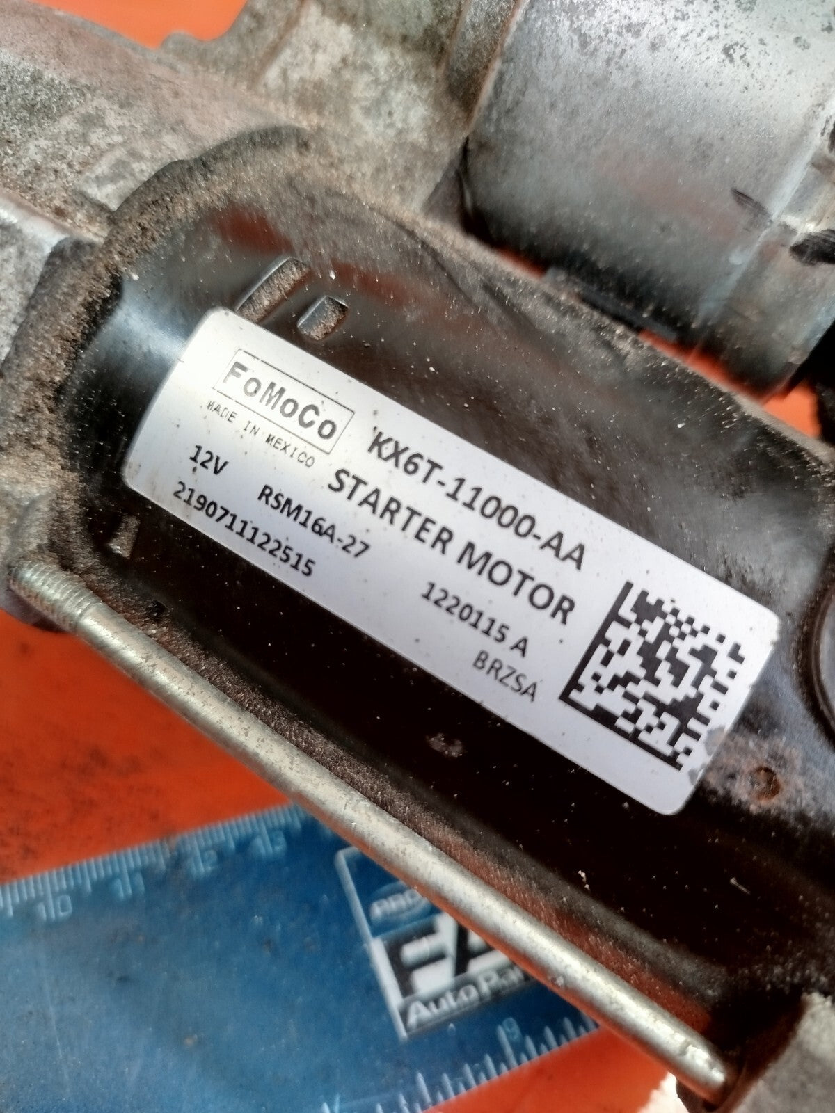 ✅Ford Focus St 2020 2.3 Petrol STARTER MOTOR KX6T-11000-AA Warranty A264