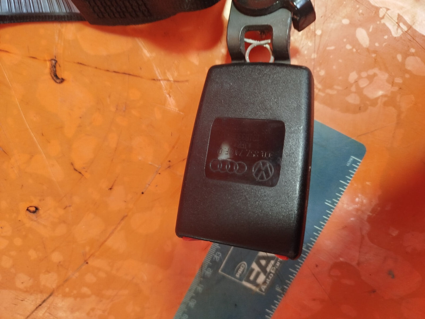 ✅VW PASSAT CC GT 2.0 DIESEL 2013 REAR CENTRE MIDDLE SEAT BELT WITH BUCKLE A246