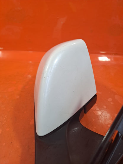 2024 TESLA MODEL 3 LONG FRONT RIGHT WING MIRROR WHITE + WARRANTY A207