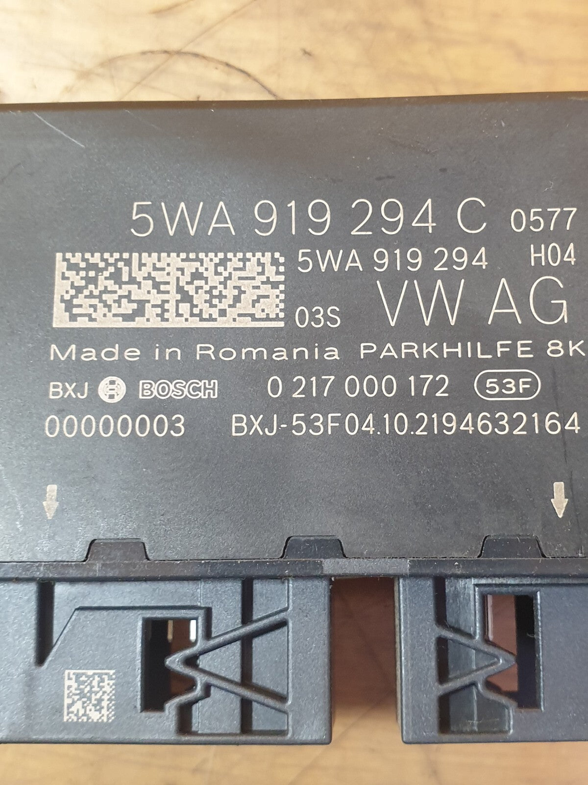 ✅VW GOLF MK8 1.5 PETROL 2022 PARKING AID CONTROL MODULE ECU 5WA919294C Warranty