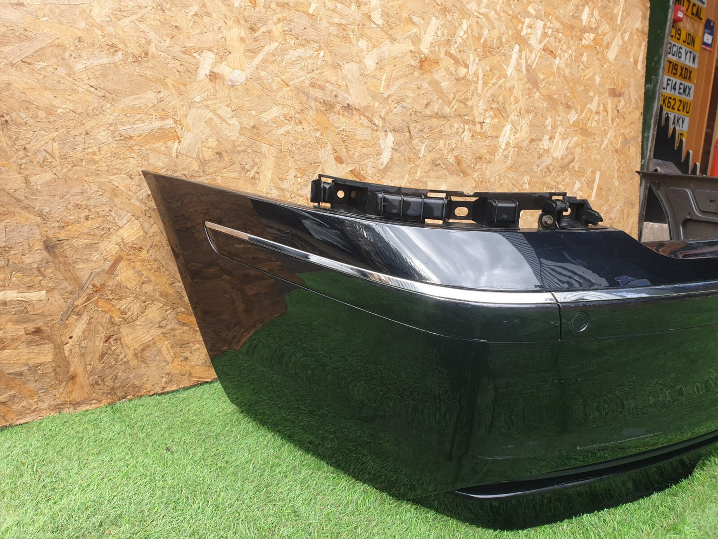 2006 BMW 7 SERIES E66 4.8P REAR BUMPER BLACK + WARRANTY A208
