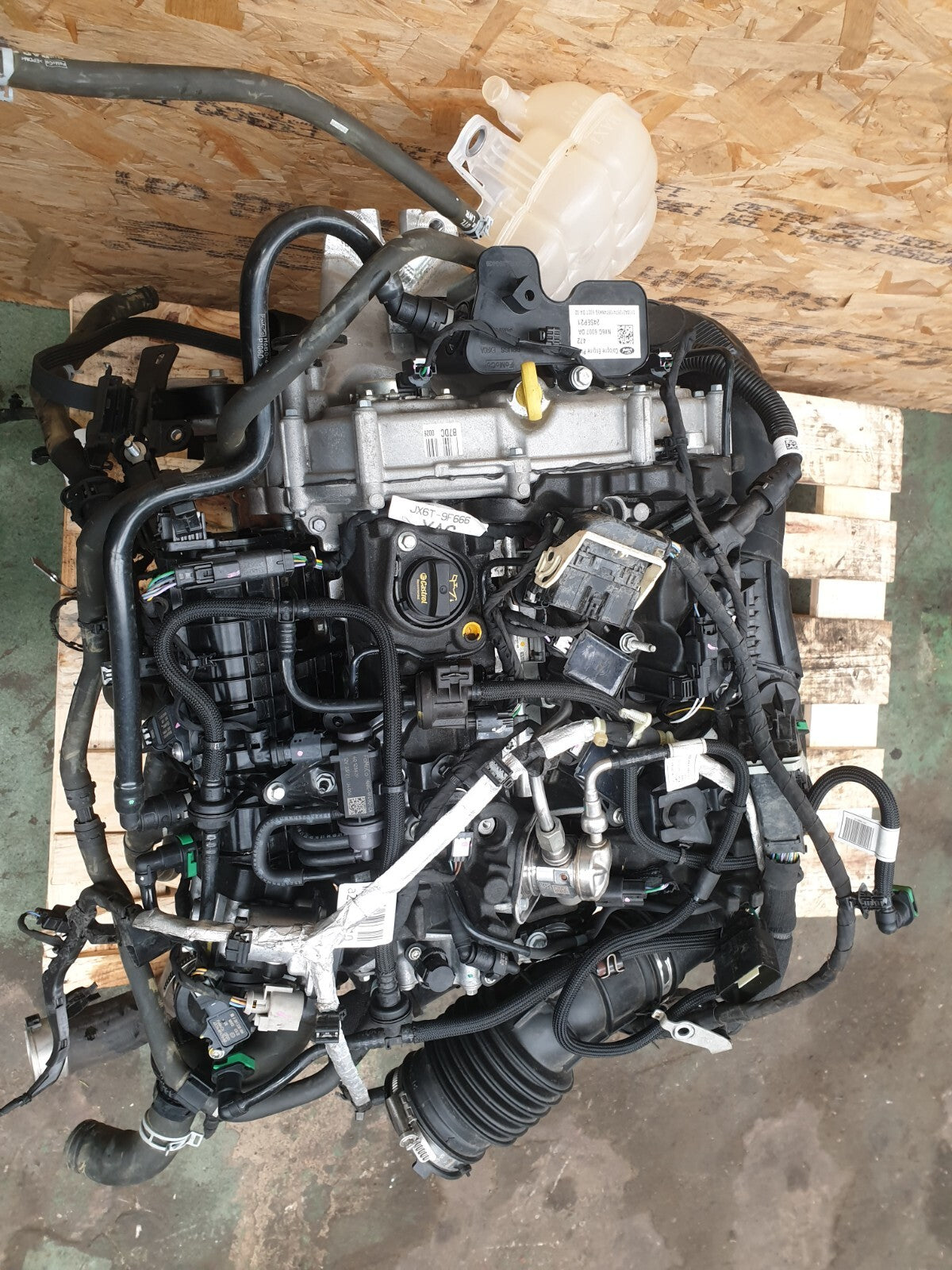 Ford Focus Active X 1.0 Petrol 2021 B7DC Engine Complete NX6G-6007-DA JX6T-9F666