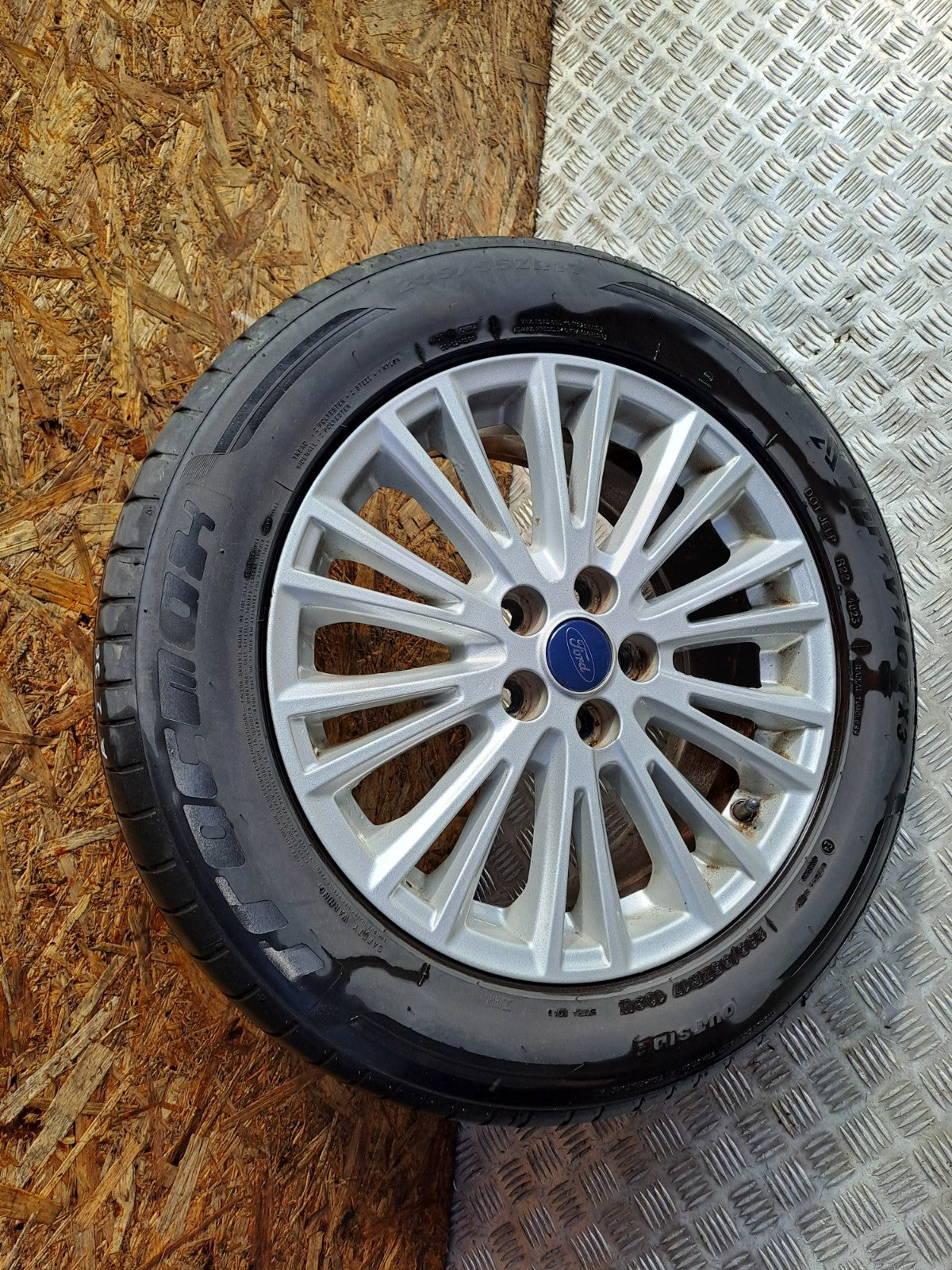 ✅2017 FORD GALAXY MK4 ALLOY WHEEL & TYRE EM2C-1007-B1A 235/55 R17 +WARRANTY A296
