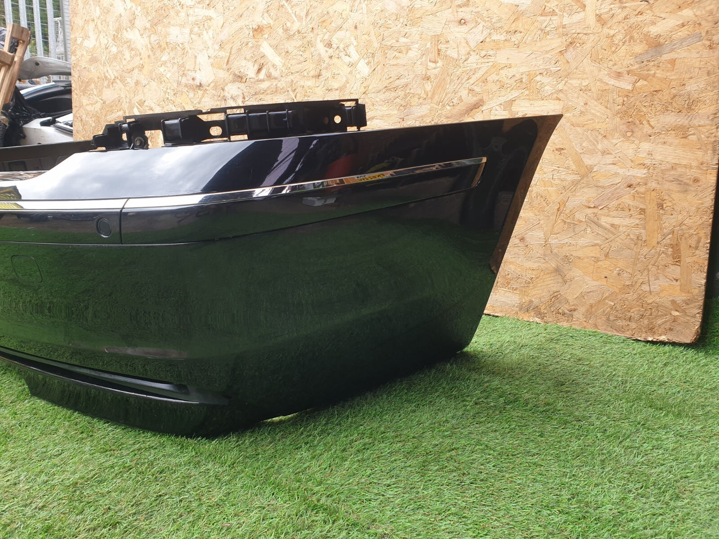 2006 BMW 7 SERIES E66 4.8P REAR BUMPER BLACK + WARRANTY A208