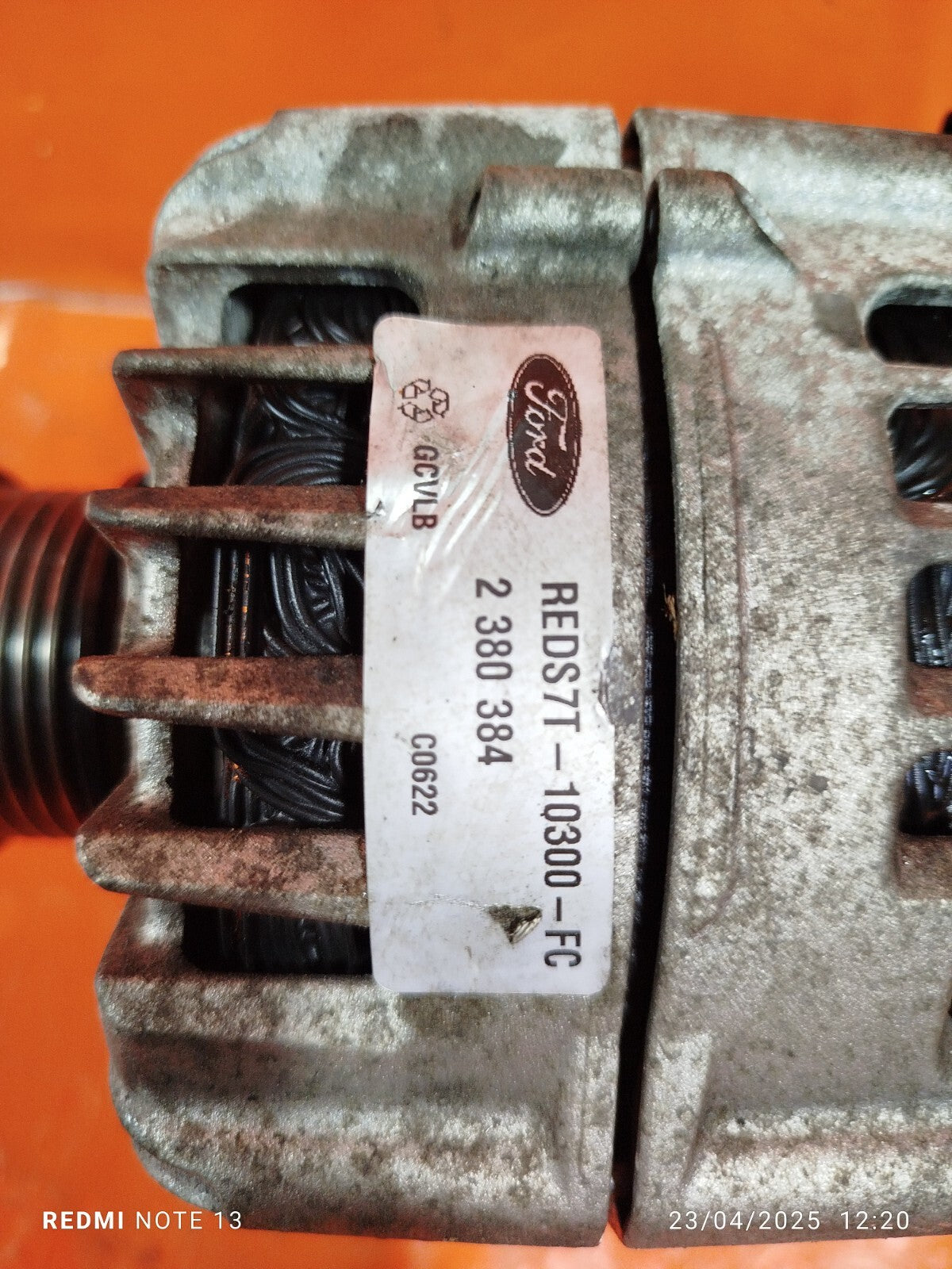 ✅2016 FORD MONDEO MK5 2.0D ALTERNATOR DS7T-10300-FC + WARRANTY A273