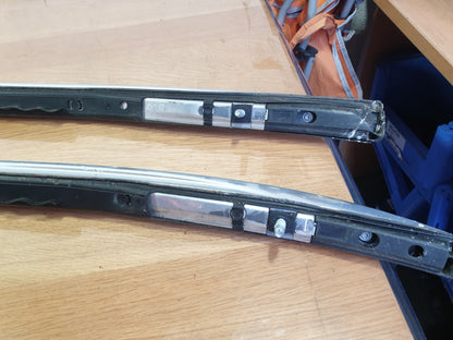 ✅2014 BMW 5 SERIES F11 4.4P ALUMINIUM ROOF RAIL PAIR 7234901 7234902 + WARRANTY