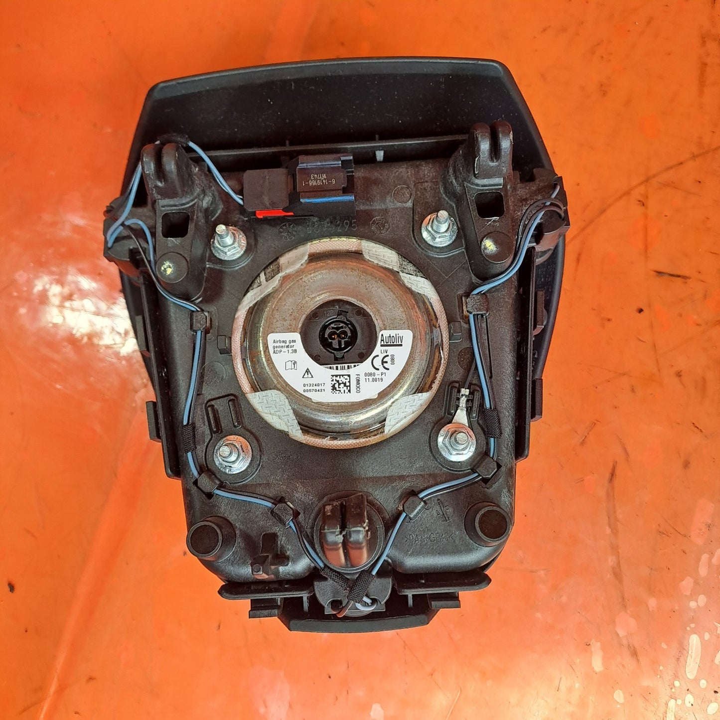 ✅2017 FORD GALAXY MK4 MULTIFUNCTION STEERING WHEEL DS73-3600-BM Warranty A296