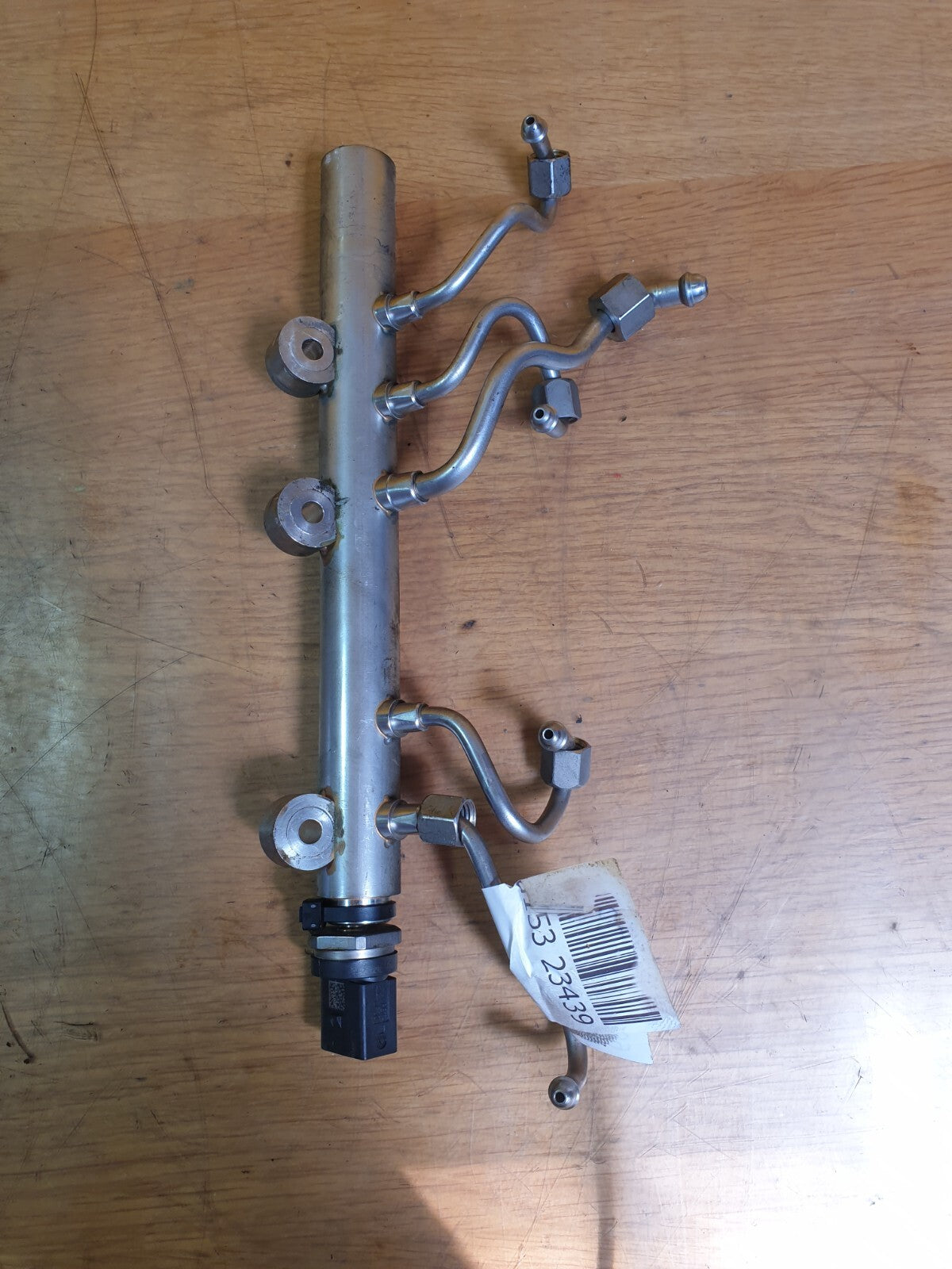 ✅2014 BMW 5 SERIES F11 4.4P RIGHT & LEFT FUEL RAIL PAIR 8649320 8649321 WARRANTY