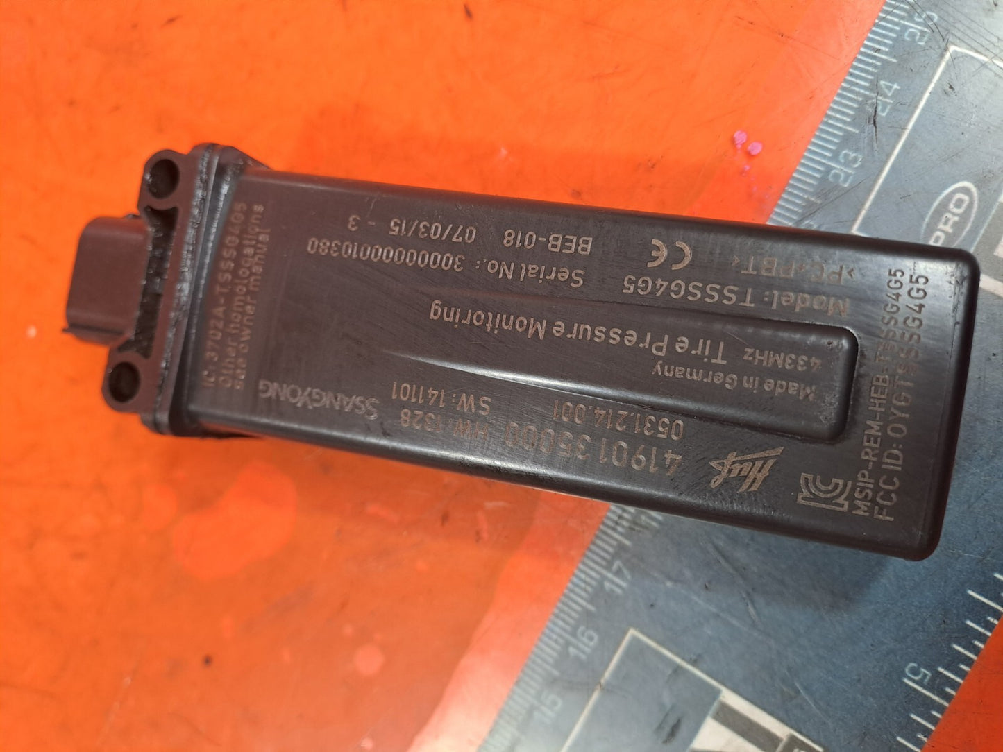 ✅Ssangyong Tivoli Elx 2015 1.6 Petrol TYRE PRESSURE MONITORING MODULE DETECTOR