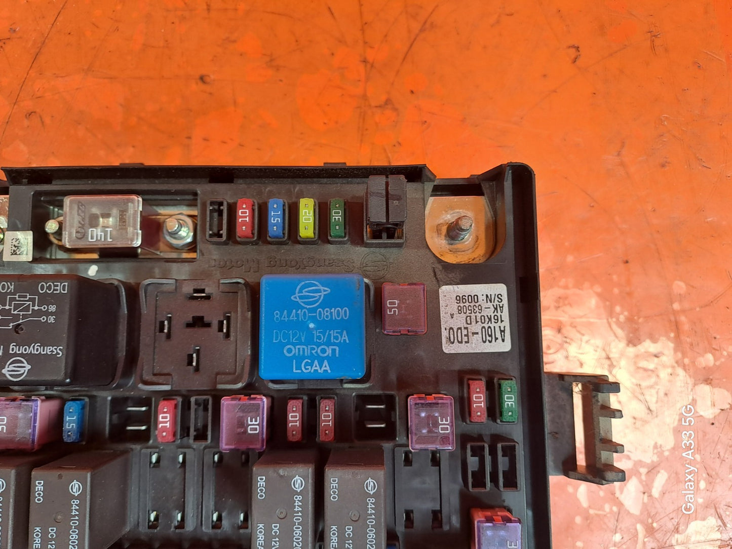 ✅Ssangyong Rodius Turismo 2.2 Diesel 2017 FUSE BOX 84410-08100 Warranty A286