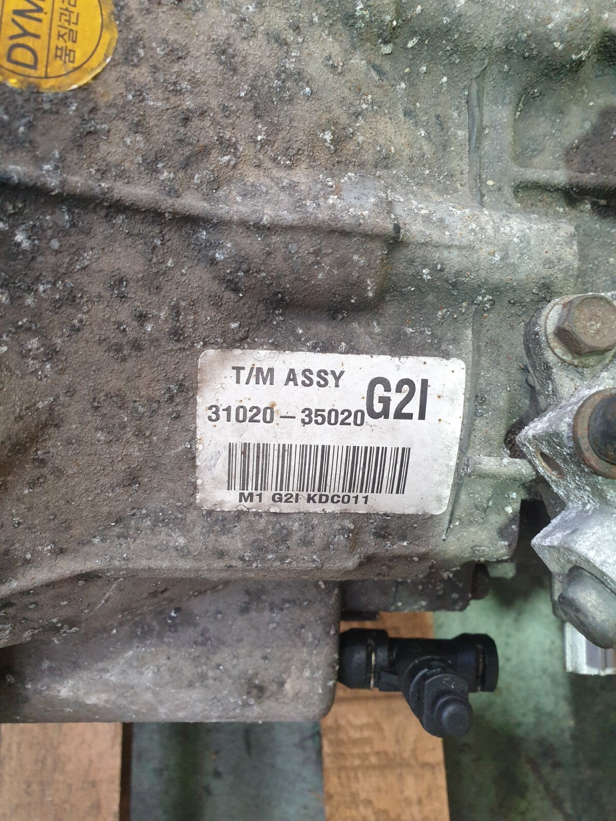 ✅Ssangyong Tivoli Ex 2015 1.6 Petrol 6 Speed Manual Gearbox 31020-35020 A221