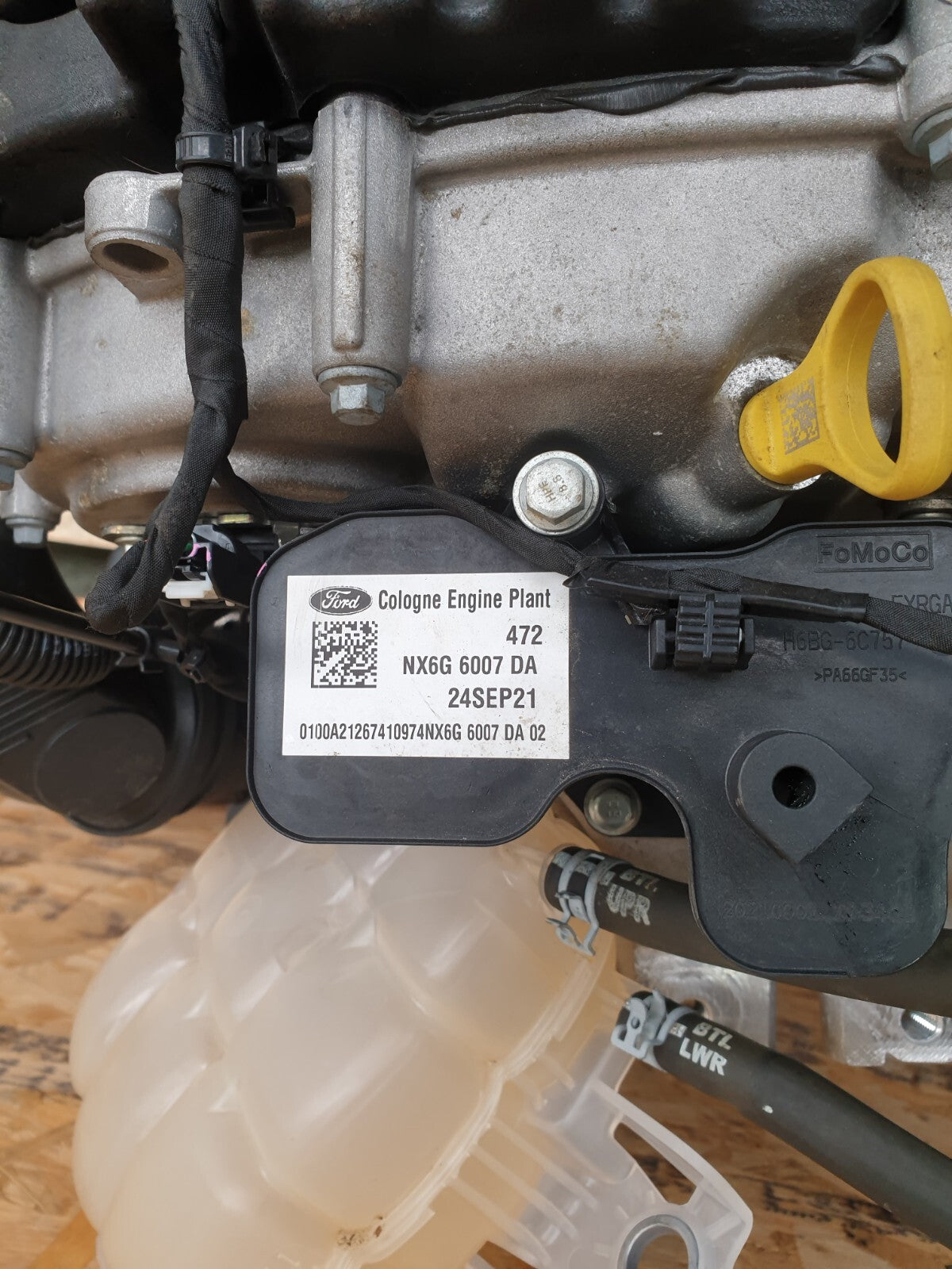 Ford Focus Active X 1.0 Petrol 2021 B7DC Engine Complete NX6G-6007-DA JX6T-9F666