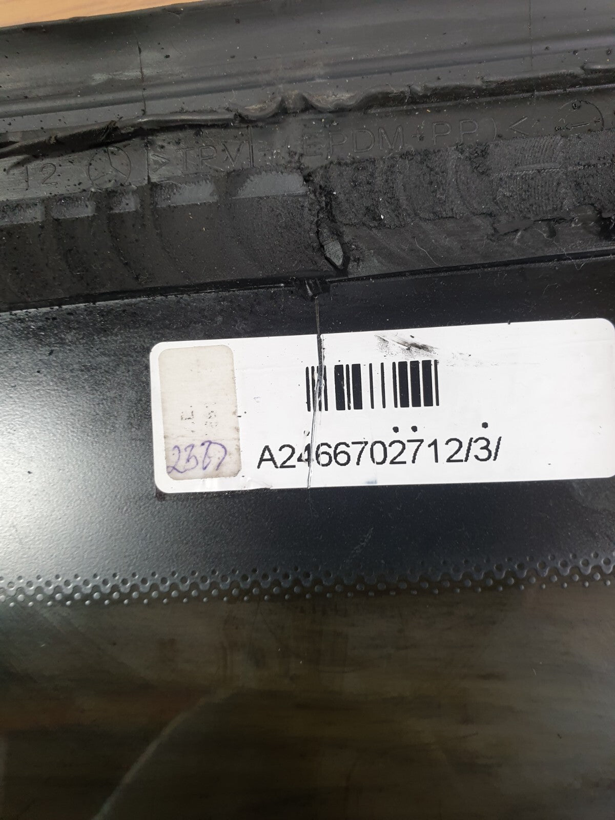 2012 MERCEDES B CLASS W246 1.8D REAR LEFT QUARTER WINDOW GLASS + WARRANTY A211