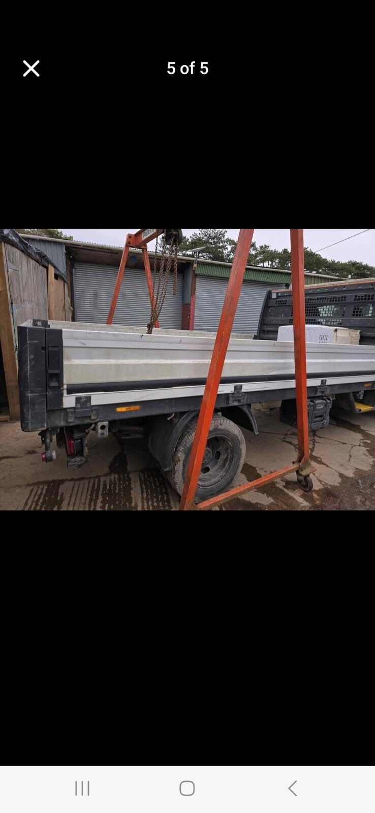 ✅VW CRAFTER CR35 2.0 DIESEL 2015 DROPSIDE BODY ONLY Warranty A275