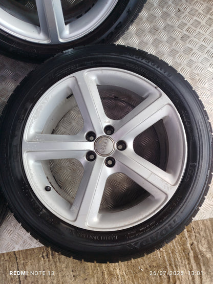 ✅AUDI Q5 S LINE 2.0 DIESEL 2012 ALLOY WHEEL WITH TYRE SET 235/55 R19 8R0601025