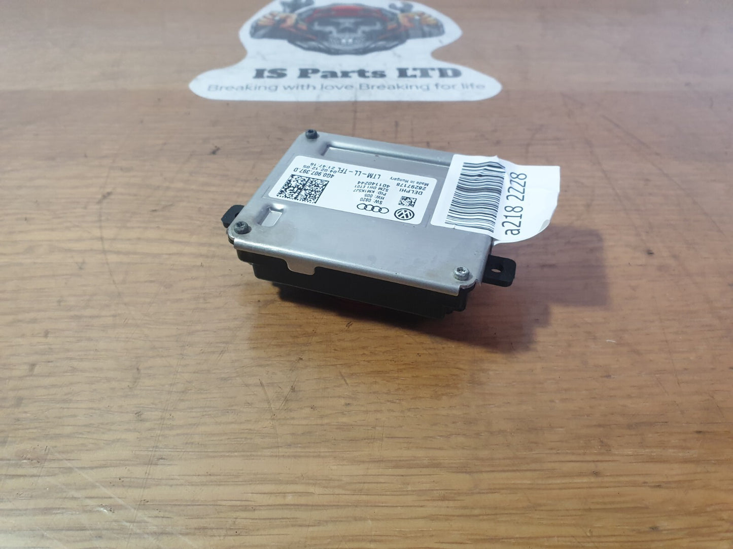 AUDI A5 CABRIO S LINE 2.0 DIESEL 2012 HEADLIGHT BALLAST CONTROL MODULE ECU A218