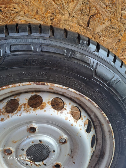 ✅VW CRAFTER CR35 2.0 DIESEL 2017 ALLOY WHEEL WITH TYRE 235/65 R16С A0014014802
