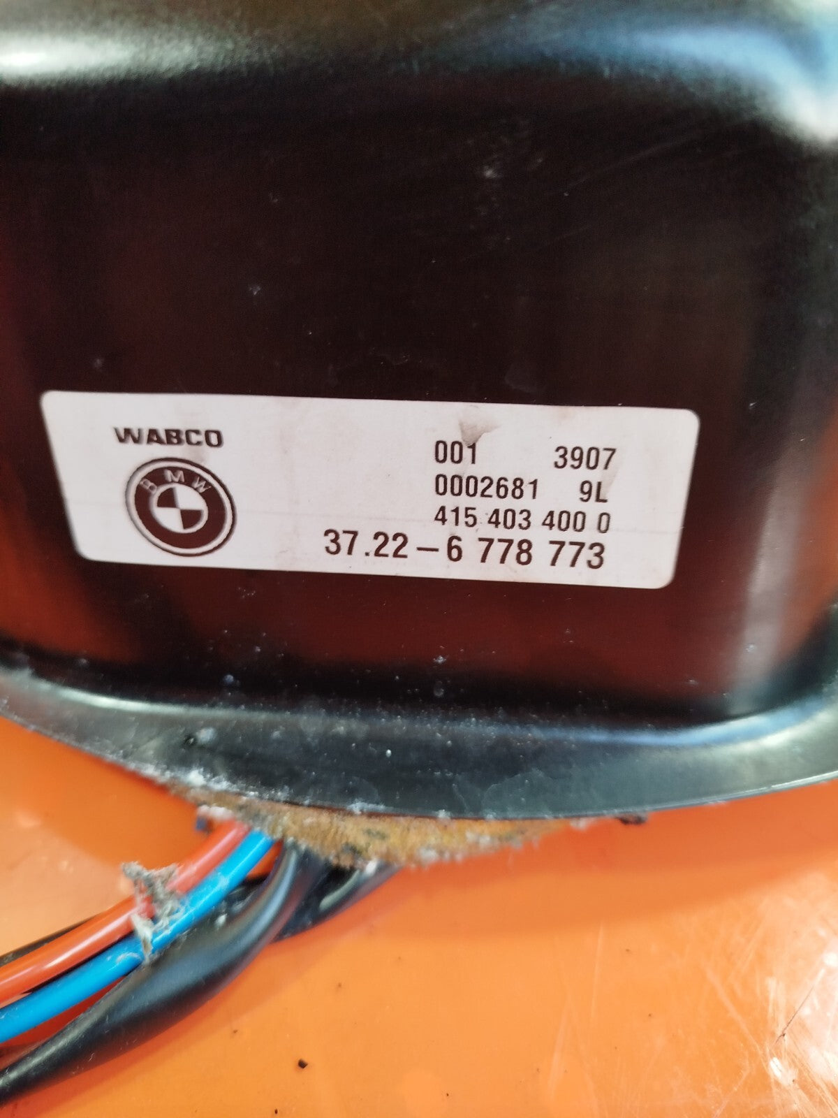 ✅2008 BMW 7 SERIES E66 AIR SUSPENSION COMPRESSOR PUMP 6778773 + WARRANTY
