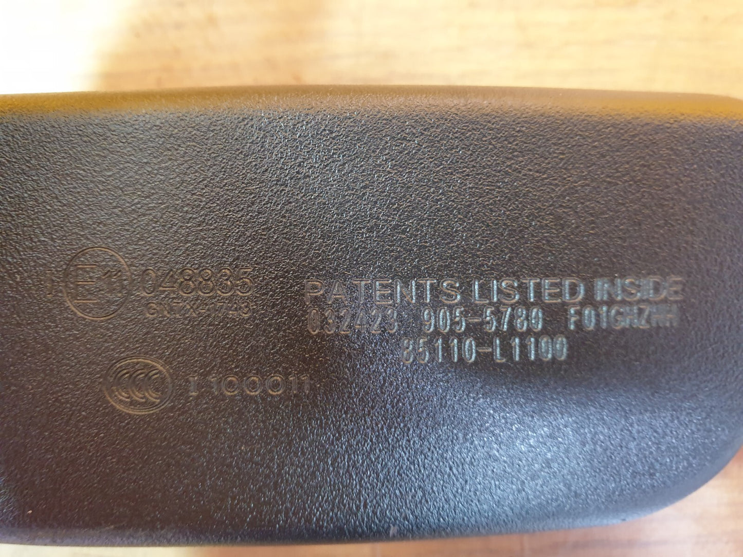 2023 HYUNDAI I20 MK3 N LINE 1.0P REAR VIEW INTERIOR MIRROR 85110-L1100 A189