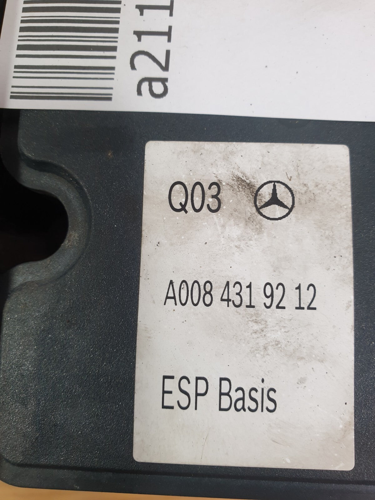 2012 MERCEDES B CLASS W246 1.8D ABS PUMP A0084319212 + WARRANTY A211
