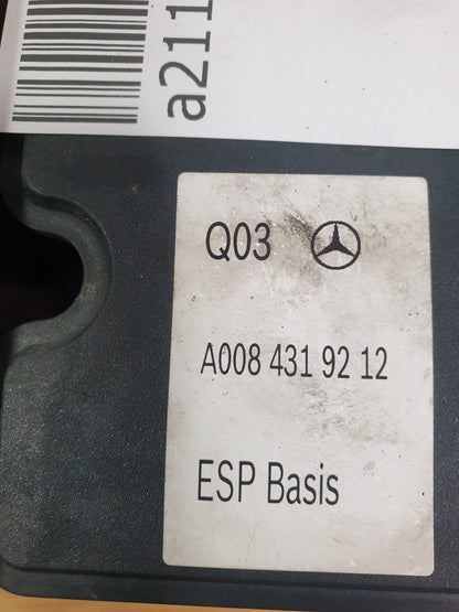 2012 MERCEDES B CLASS W246 1.8D ABS PUMP A0084319212 + WARRANTY A211