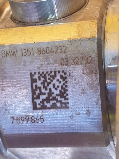 ✅2014 BMW 5 SERIES F11 4.4P HIGH PRESSURE FUEL PUMP 8604232 7599865 + WARRANTY