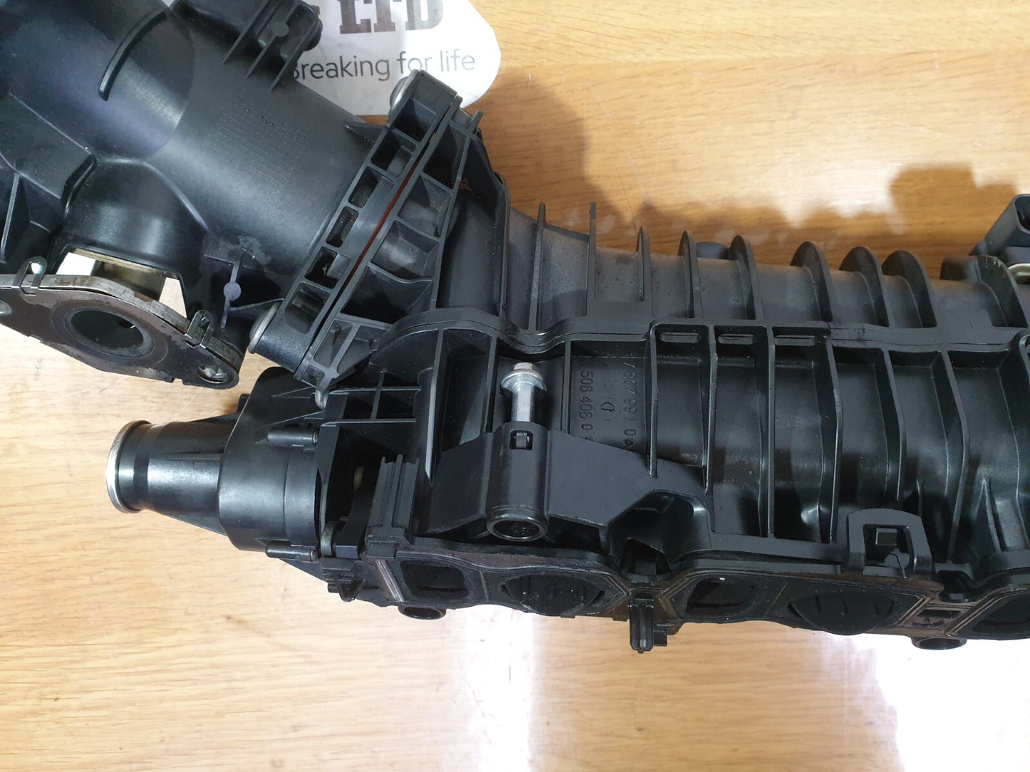 2010 BMW 5 SERIES F11 2.0D INTAKE MANIFOLD WITH FLAPS MOTOR THROTTLE BODY