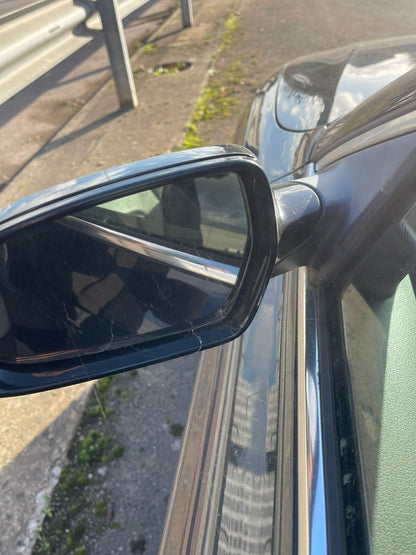 ✅2010 AUDI A5 8T S LINE 2.0P FRONT LEFT WING MIRROR BLACK + WARRANTY A223