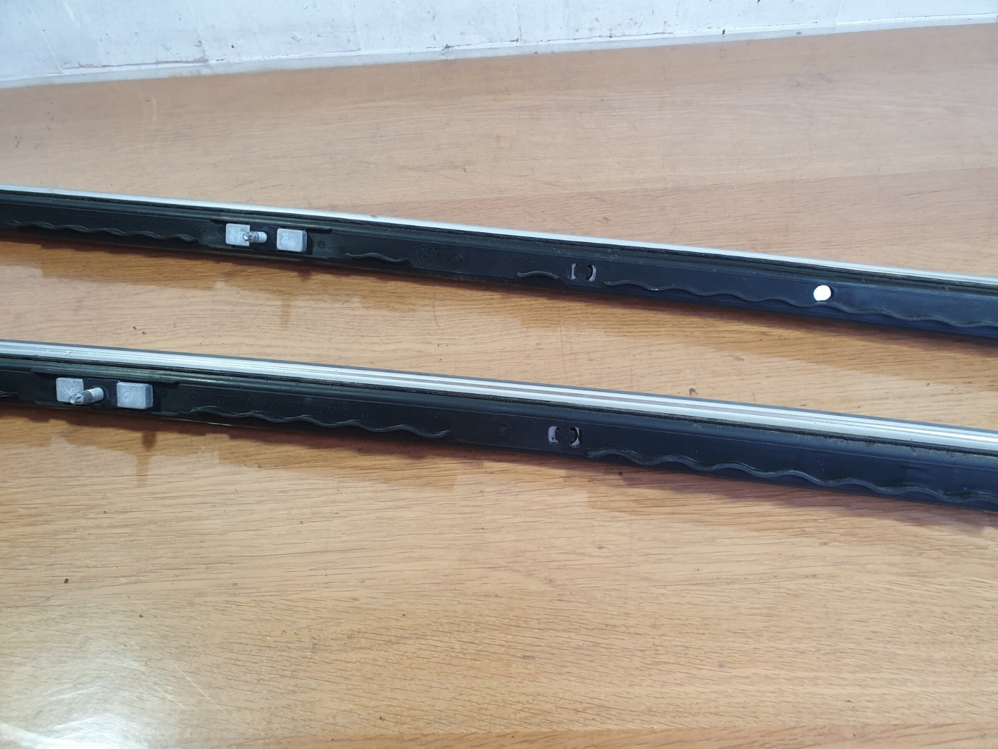 ✅2014 BMW 5 SERIES F11 4.4P ALUMINIUM ROOF RAIL PAIR 7234901 7234902 + WARRANTY
