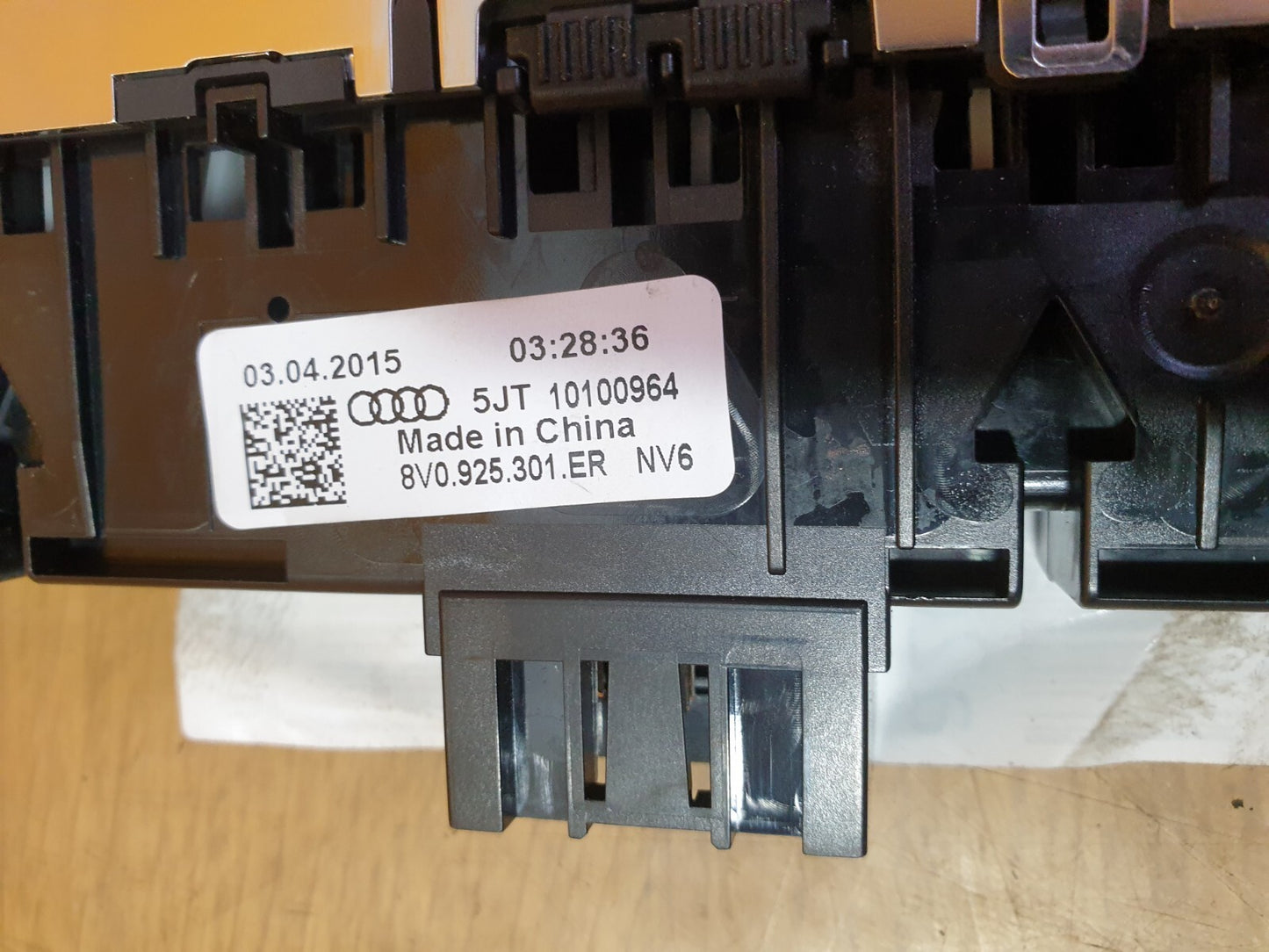✅AUDI A3 E-TRON 1.4 PETROL 2015 HAZARD WARNING TRACTION CONTROL SWITCH PANEL