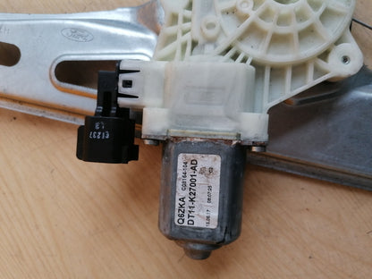 FORD TRANSIT CONNECT PASSENGER REAR WINDOW MOTOR REGULATOR DT11K27001AD X00