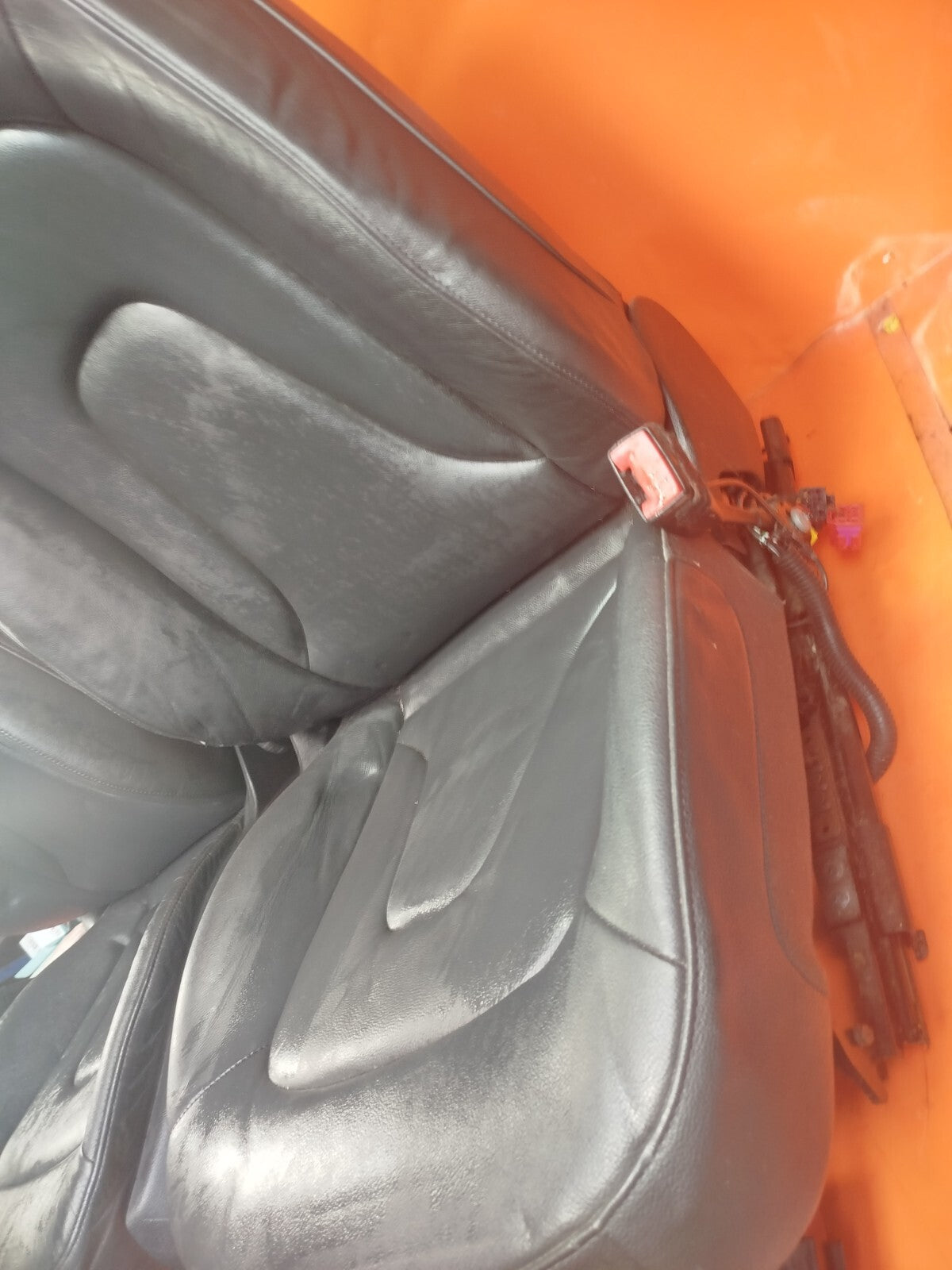 ✅2012 AUDI A5 8F 1.8P FRONT LEATHER SEATS PAIR + WARRANTY A222