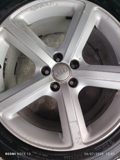 ✅AUDI Q5 S LINE 2.0 DIESEL 2012 ALLOY WHEEL WITH TYRE SET 235/55 R19 8R0601025