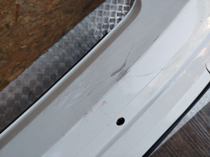 ✅2011 MERCEDES C CLASS W204 2.1 DIESEL REAR BUMPER WHITE 650 Scratches A283