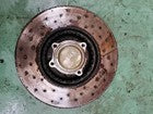 MERCEDES C200 W205 2.0 PETROL 2015 AMG FRONT WHEEL BRAKE DISC AND HUB BEARING