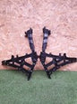 ✅Jaguar F-Pace V6 3.0 Petrol 2017 REAR BUMPER BRACKETS HK83-17B930AE Warranty